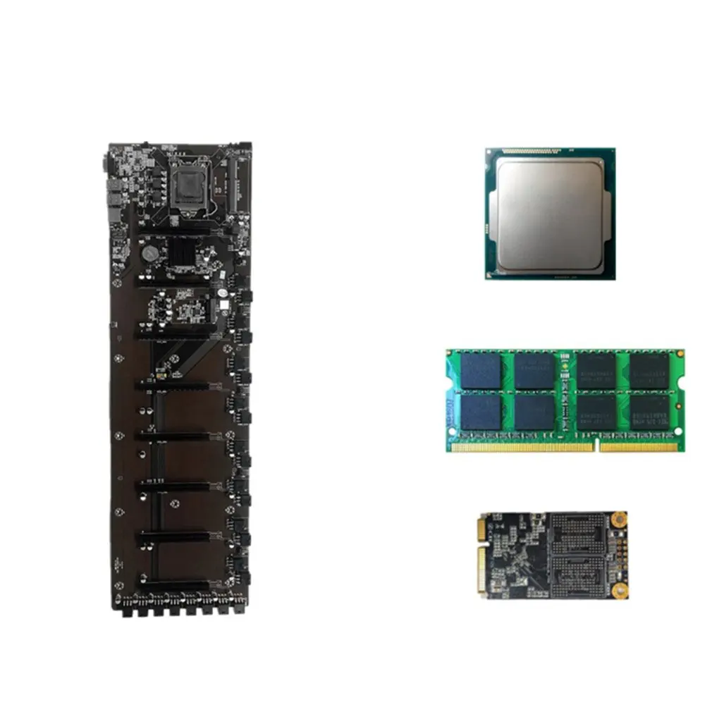 B75 Mining Machine Mainboard Multi-graphics 8 Cards Direct Plug-inLarge-spacing Mining Machine Mainboard
B75 Mining Machine Mainboard Multi-graphics 8 Cards Direct Plug-inLarge-spacing Mining Machine Mainboard