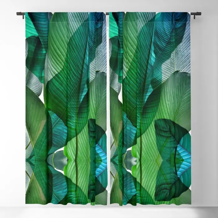 Palm Leaf Jungle Bali Banana Palm Blackout Curtains 3D Print Window Curtains for Bedroom Living Room Decor Window Treatments
Palm Leaf Jungle Bali Banana Palm Blackout Curtains 3D Print Window Curtains for Bedroom Living Room Decor Window Treatments