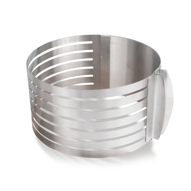 DIY Adjustable Cake Cutter Slicer Mold Round Shape Bread Cake Slicer Cutting Fixator Layer Kitchen Baking Cooking Accessories
DIY Adjustable Cake Cutter Slicer Mold Round Shape Bread Cake Slicer Cutting Fixator Layer Kitchen Baking Cooking Accessories