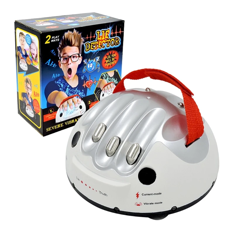 B36E Party Game Micro Electric Shock Lie Detector Shocking Liar Truth Test Equipment
B36E Party Game Micro Electric Shock Lie Detector Shocking Liar Truth Test Equipment