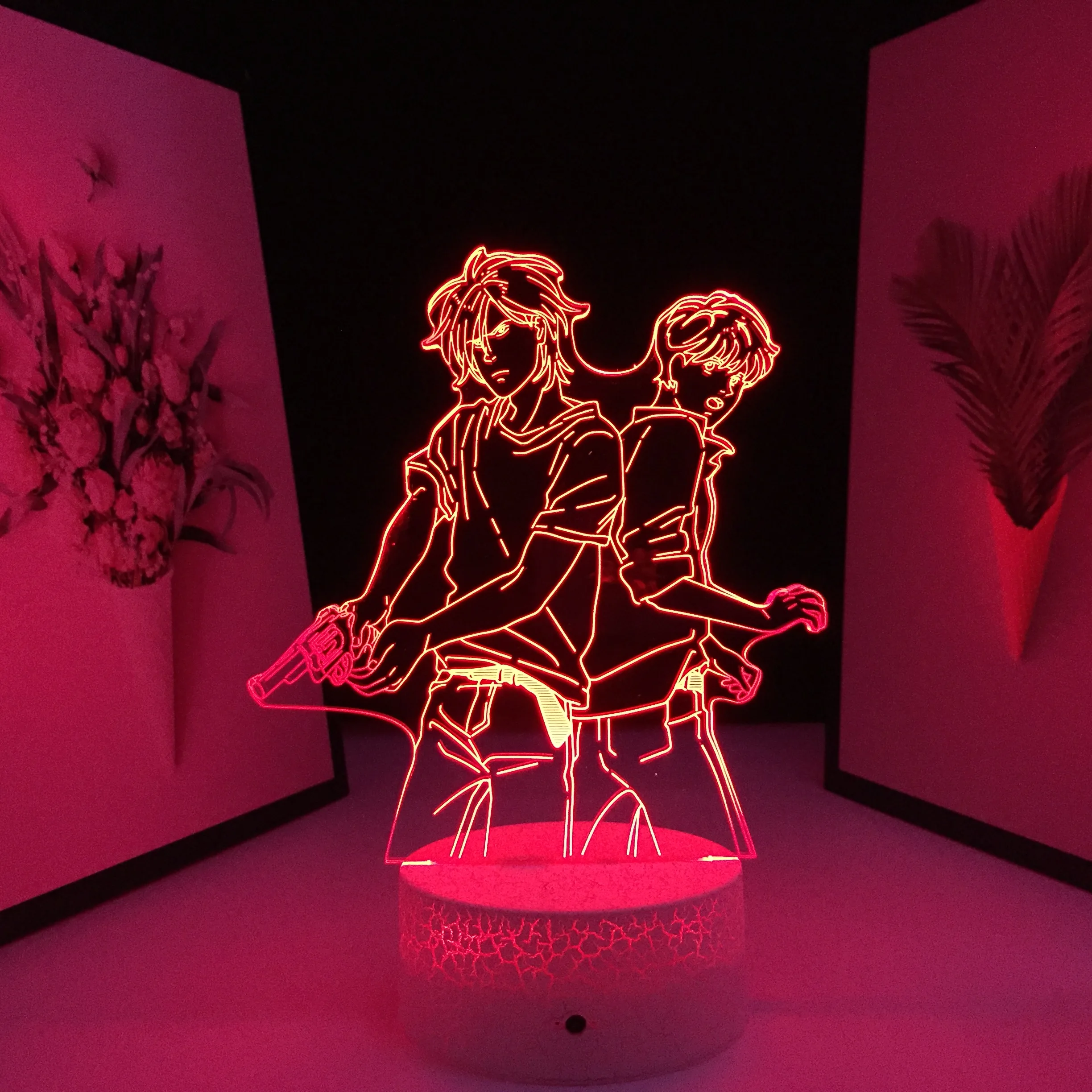 Anime Banana Fish 3D Lamp LED Night Light Cartoon for Kids Bedroom Decor Child Birthday Gift Manga Color Change Nightlight
Anime Banana Fish 3D Lamp LED Night Light Cartoon for Kids Bedroom Decor Child Birthday Gift Manga Color Change Nightlight