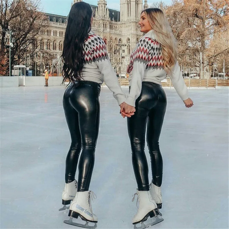 Woman PU Leather Pants High Waist Pencil Pants Plus Size Skinny Autumn Winter Trousers Thickened Pantalon Femme
Woman PU Leather Pants High Waist Pencil Pants Plus Size Skinny Autumn Winter Trousers Thickened Pantalon Femme