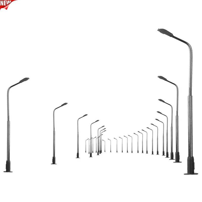 10 pieces height 8 cm model street lamp lighting single for model railroad landscape
10 pieces height 8 cm model street lamp lighting single for model railroad landscape