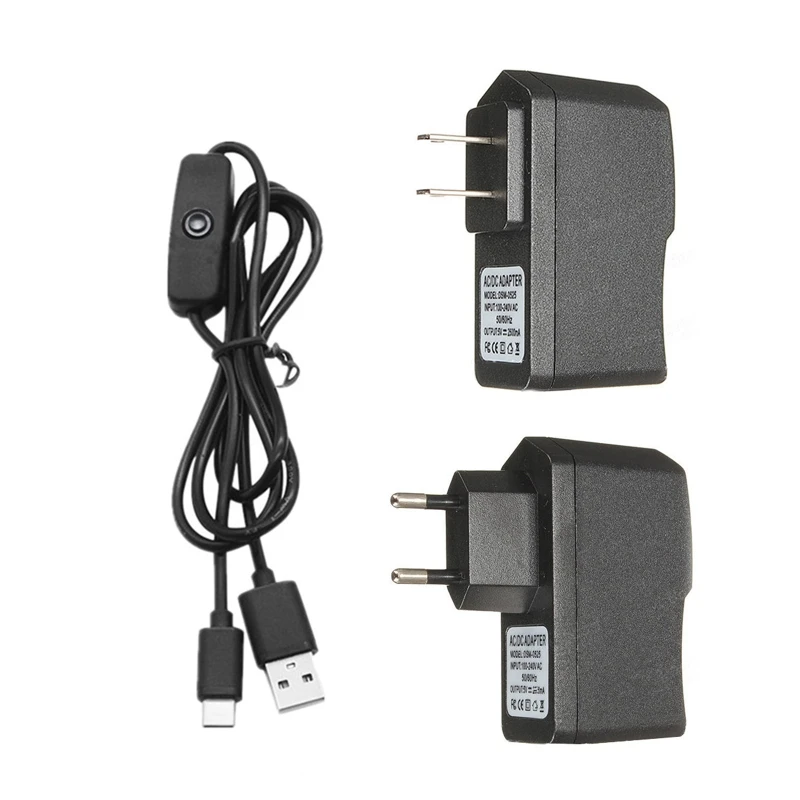 5V 3A 3000mA Power Supply Adapter USB Type-C Charger Cable for Raspberry Pi 4 4B C5AE
5V 3A 3000mA Power Supply Adapter USB Type-C Charger Cable for Raspberry Pi 4 4B C5AE