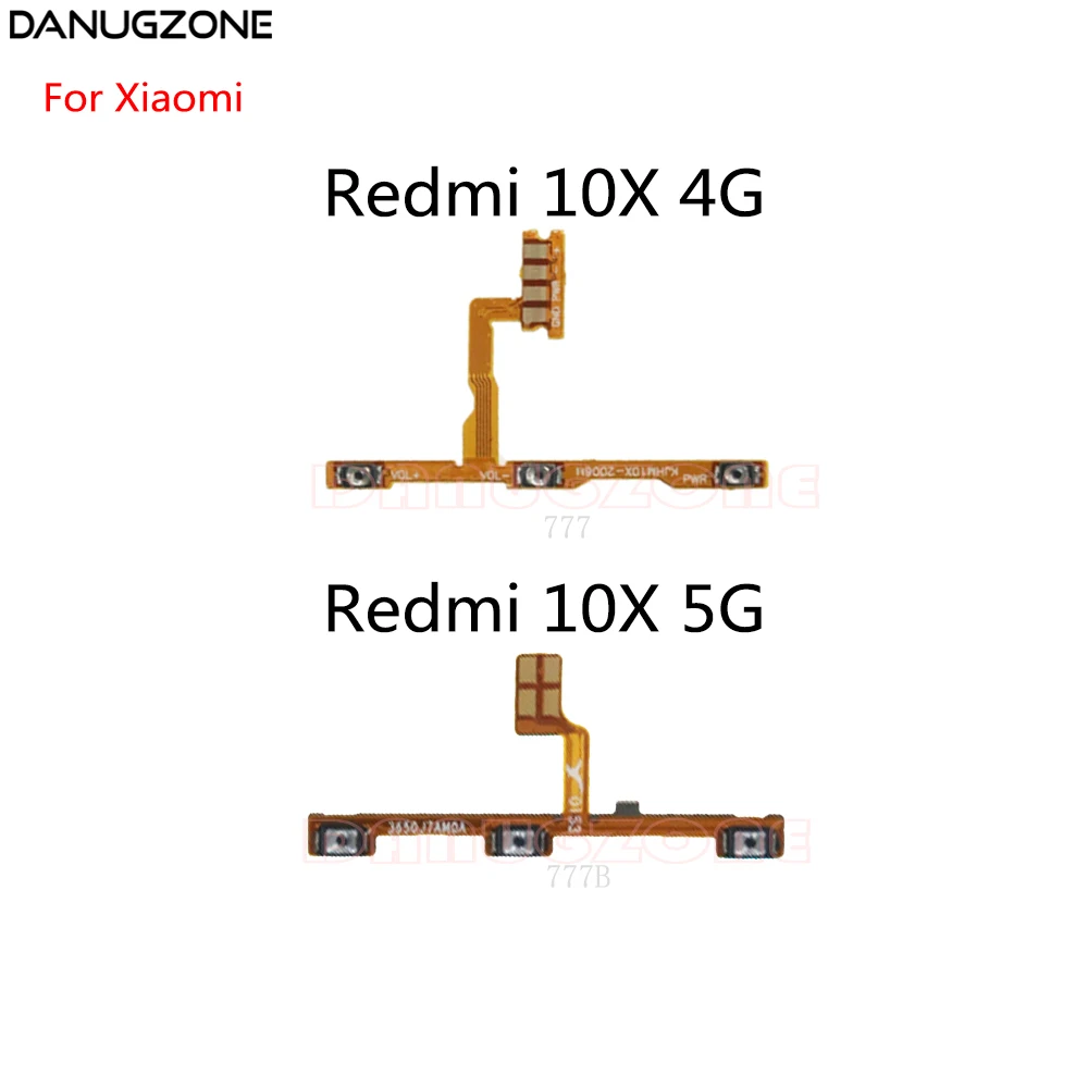 30PCS/Lot For Xiaomi Redmi 10X 4G 5G Power Button Switch Volume Button Mute On / Off Flex Cable
30PCS/Lot For Xiaomi Redmi 10X 4G 5G Power Button Switch Volume Button Mute On / Off Flex Cable