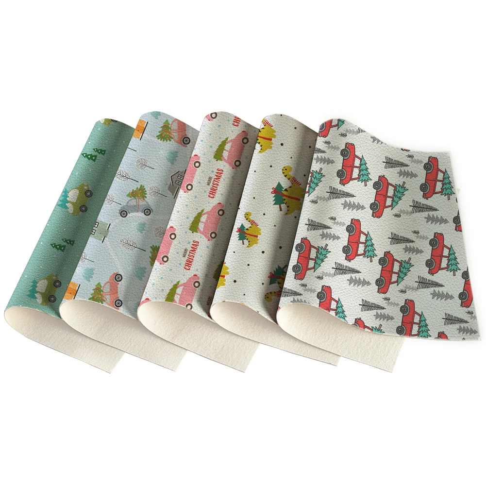 Merry Christmas Tree Cartoon Cars Printed Lychee Synthetic Faux Leather Sheets For Xmas Party Presents DIY 30X136CM
Merry Christmas Tree Cartoon Cars Printed Lychee Synthetic Faux Leather Sheets For Xmas Party Presents DIY 30X136CM