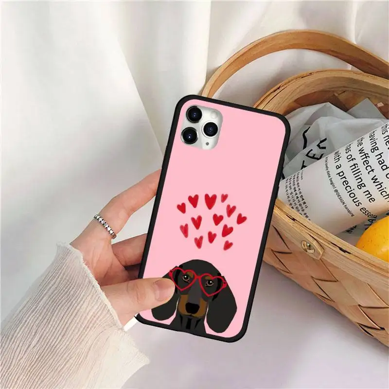 Dachshund dog Phone Case for iPhone 11 12 pro MINI XS MAX 8 7 6 6S Plus X 5S SE 2020 XR
Dachshund dog Phone Case for iPhone 11 12 pro MINI XS MAX 8 7 6 6S Plus X 5S SE 2020 XR