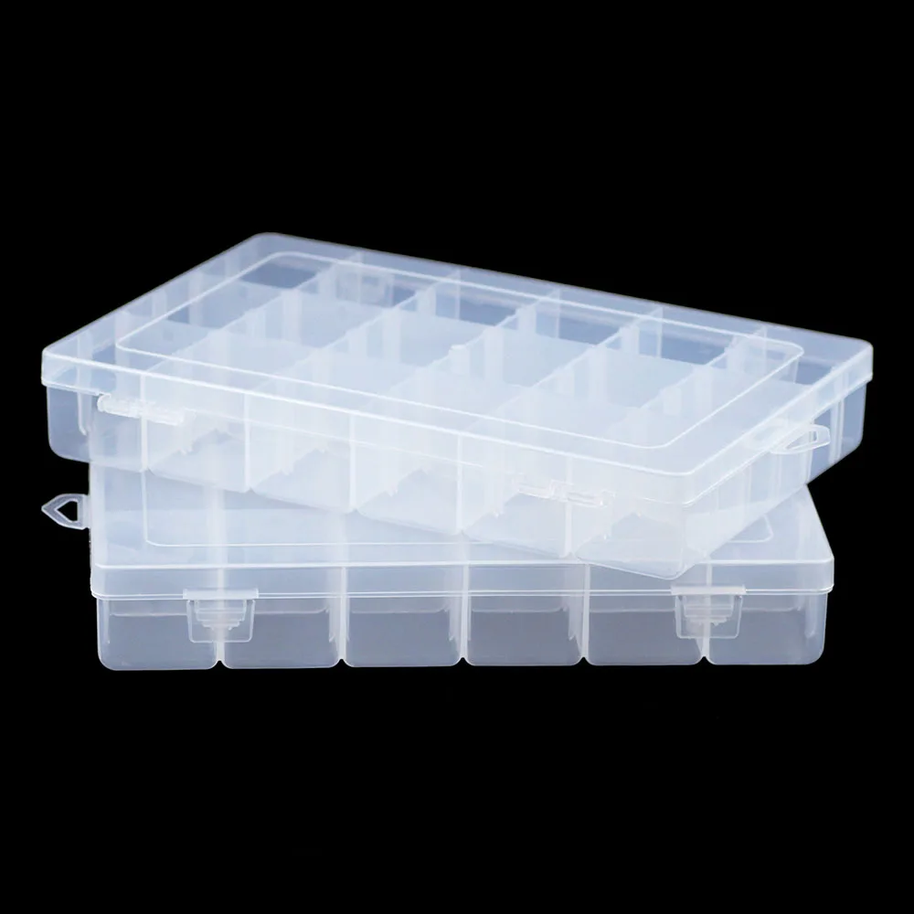 YHBZRET Adjustable 16 Slots Plastic Storage Box packaging transparent Jewelry Case Craft Organizer box DIY Beads Gift Boxes
YHBZRET Adjustable 16 Slots Plastic Storage Box packaging transparent Jewelry Case Craft Organizer box DIY Beads Gift Boxes