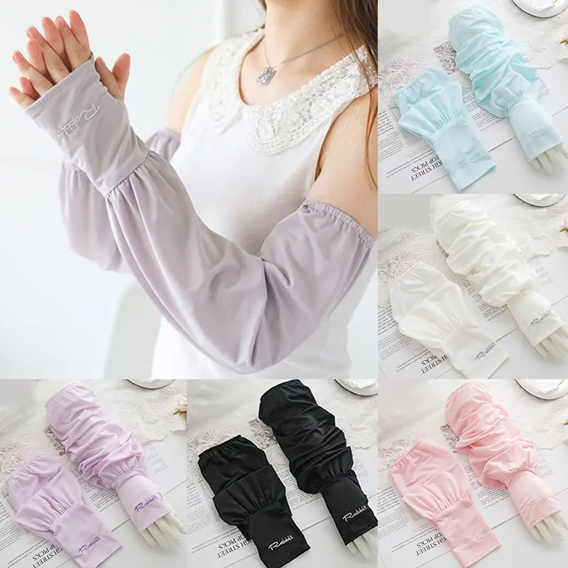 Summer loose sunscreen driving ice silk sleeve female long length UV protection sleeve arm arm glove ice sleeve
Summer loose sunscreen driving ice silk sleeve female long length UV protection sleeve arm arm glove ice sleeve