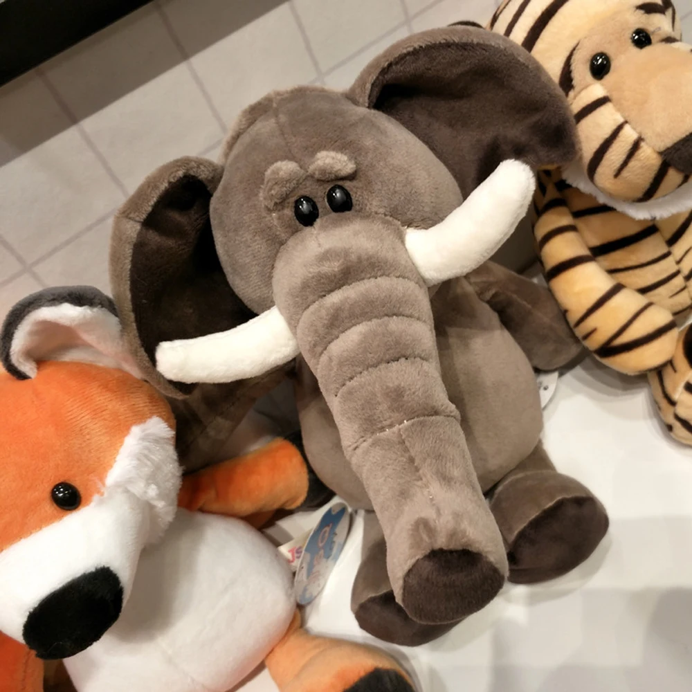 Cute Forest Animals Stuffed Plush Doll Toys Kids Giraffe Elephant Monkey Lion Tiger Plush Animal Toys Children Birthday Gifts
Cute Forest Animals Stuffed Plush Doll Toys Kids Giraffe Elephant Monkey Lion Tiger Plush Animal Toys Children Birthday Gifts