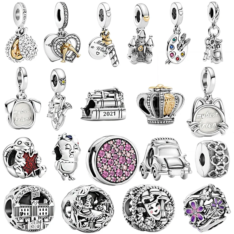 New 925 Sterling Silver Bead Fruit King Durian Alice in Wonderland Key Pendant Charm Fit Original Pandora Bracelet Women Jewelry
New 925 Sterling Silver Bead Fruit King Durian Alice in Wonderland Key Pendant Charm Fit Original Pandora Bracelet Women Jewelry