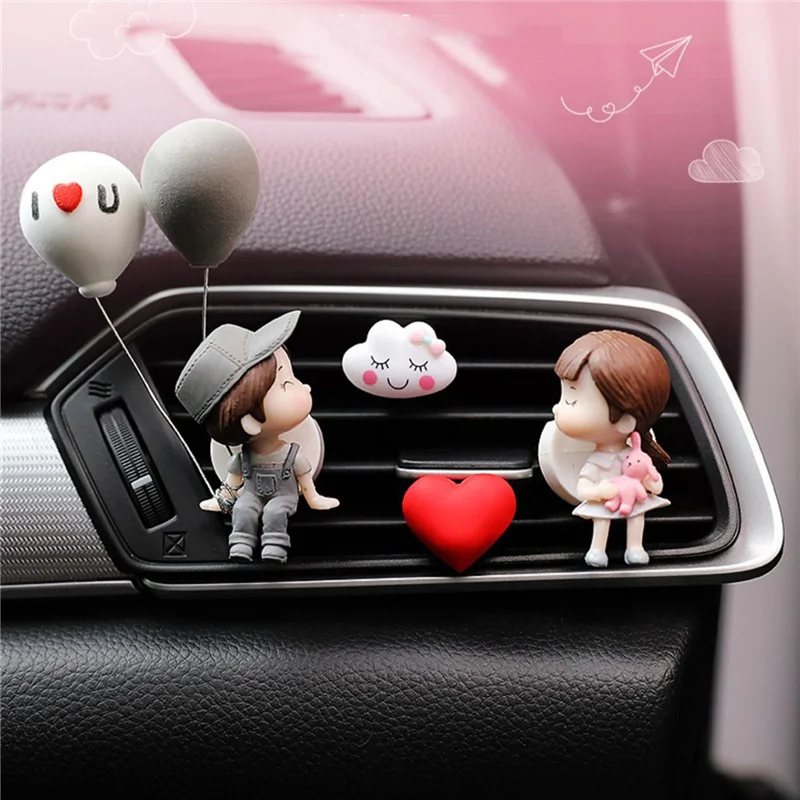 Lovely Car Odors Pendant Car Solid Perfume Car Aroma Diffuser Distributor Car Fragrance Lovely Couple Girl Boy Car Air Vent
Lovely Car Odors Pendant Car Solid Perfume Car Aroma Diffuser Distributor Car Fragrance Lovely Couple Girl Boy Car Air Vent