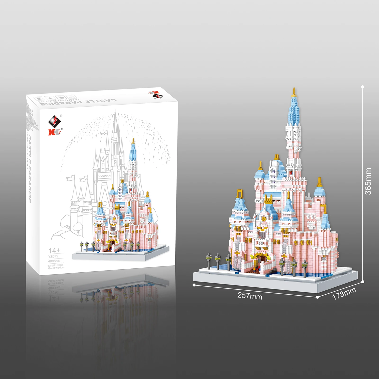 4888Pcs Fantasy Castles Building Blocks Model DIY Diamond Block Toy Micro Brick Building Architecture Blocks Boys Kids Gifts
4888Pcs Fantasy Castles Building Blocks Model DIY Diamond Block Toy Micro Brick Building Architecture Blocks Boys Kids Gifts