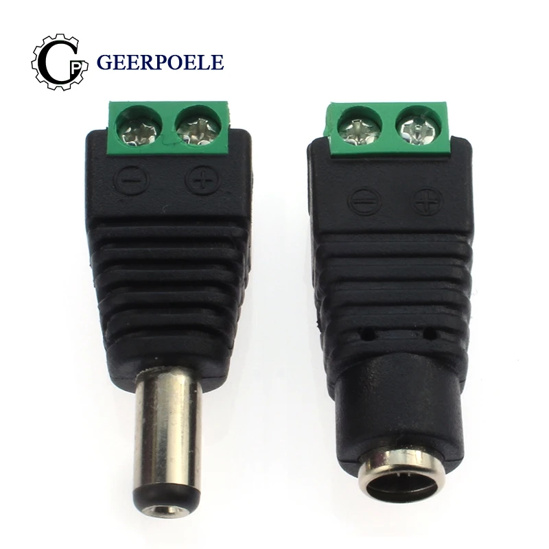 DC 5.5*2.1MM Wire Connector Male Female Power Jack Socket Pcb Set Conector Plug Terminator Diy Electronic Cable Terminal Block
DC 5.5*2.1MM Wire Connector Male Female Power Jack Socket Pcb Set Conector Plug Terminator Diy Electronic Cable Terminal Block
