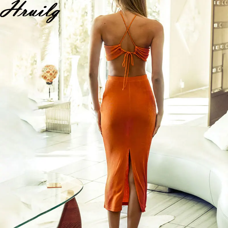Summer New Skirt and Top Set Sexy Strappy Pleated Sling Skirt Suit Pullover Sleeveless Fashion Hot Sale Beach Ubrania Damskie
Summer New Skirt and Top Set Sexy Strappy Pleated Sling Skirt Suit Pullover Sleeveless Fashion Hot Sale Beach Ubrania Damskie