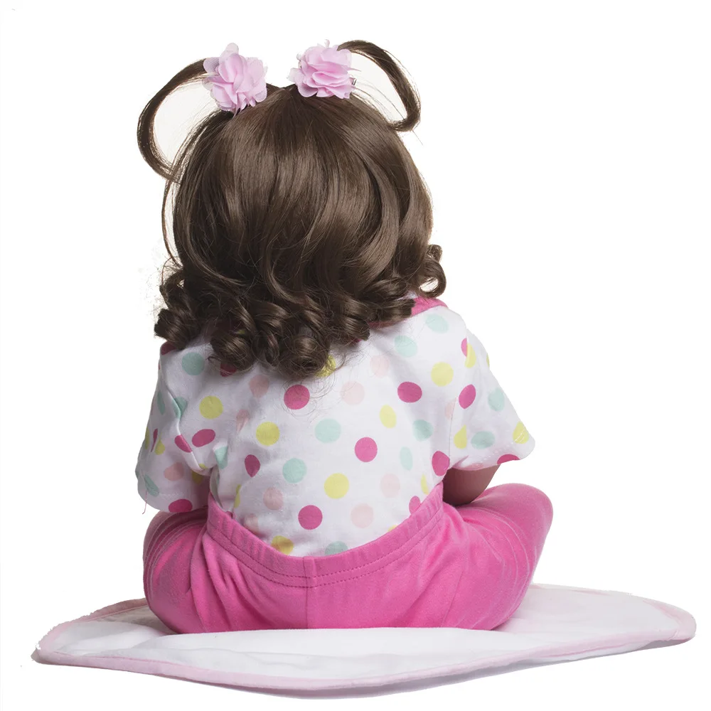 Pickwoo 18 inch 48cm bebes reborn doll Baby girl Dolls soft Silicone Boneca Reborn Brinquedos Bonecas children's day gifts toys
Pickwoo 18 inch 48cm bebes reborn doll Baby girl Dolls soft Silicone Boneca Reborn Brinquedos Bonecas children's day gifts toys