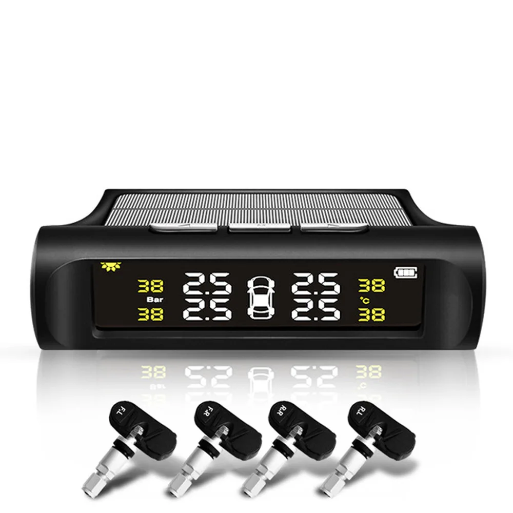 Беспроводной датчик давления в шинах, Универсальный датчик давления в шинах с ЖК-дисплеем
Беспроводной датчик давления в шинах, Универсальный датчик давления в шинах с ЖК-дисплеем