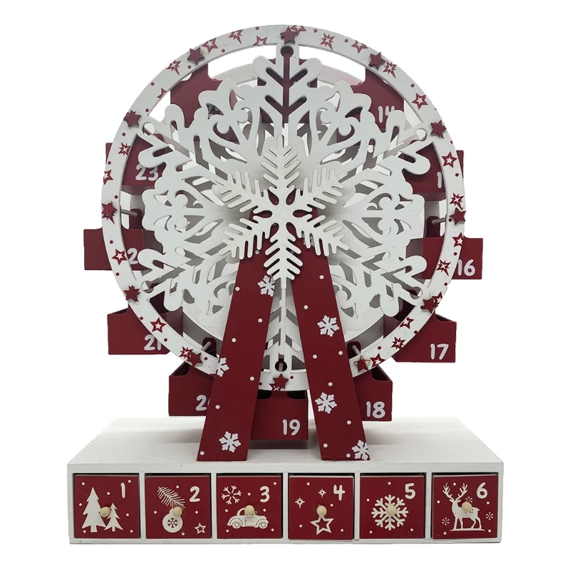 Reusable Wooden Advent Calendar with Small Drawers to Put Chocolate Sweets Gift for Kids Exquisite Snowflake Pattern
Reusable Wooden Advent Calendar with Small Drawers to Put Chocolate Sweets Gift for Kids Exquisite Snowflake Pattern