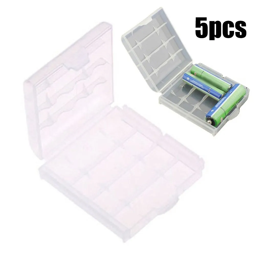 5PCS Plastic Battery Storage Boxes Case AA AAA Battery Holder Container Box For AA/AAA Rechargeable Battery Container Organizer
5PCS Plastic Battery Storage Boxes Case AA AAA Battery Holder Container Box For AA/AAA Rechargeable Battery Container Organizer