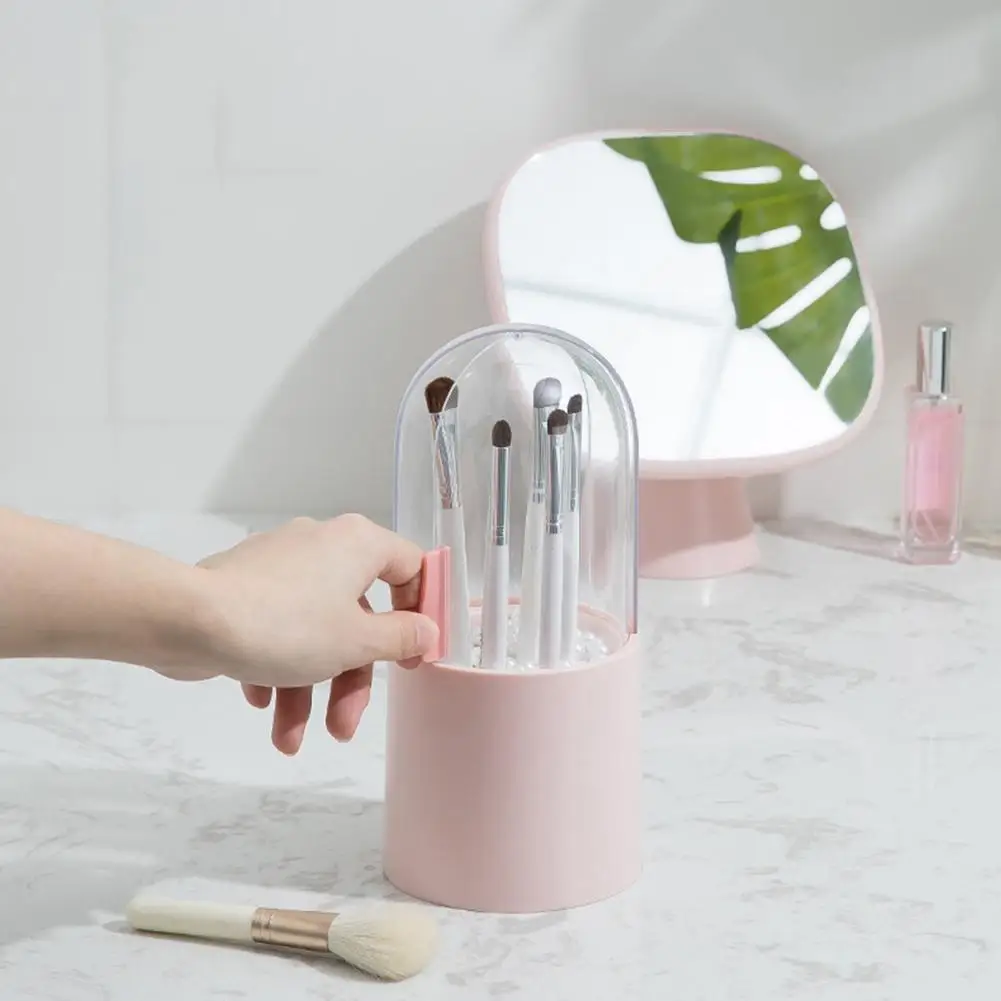 80% Hot Sales! Makeup Brushes Holder No Harmful Dustproof with Cover Cosmetic Brushes Organizer Makeup Supplies
80% Hot Sales! Makeup Brushes Holder No Harmful Dustproof with Cover Cosmetic Brushes Organizer Makeup Supplies