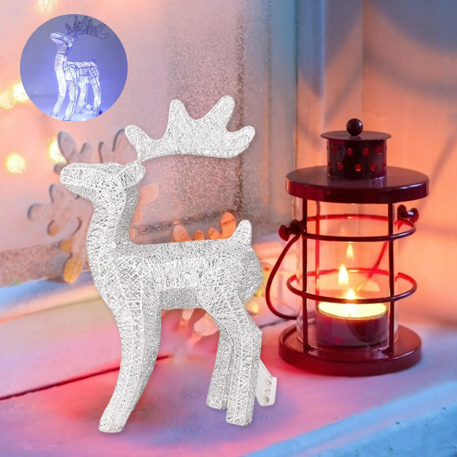 Мирная статуя северного оленя, Скандинавская модель, фигурка, подсветка для дома, гостиной, Рождества
Мирная статуя северного оленя, Скандинавская модель, фигурка, подсветка для дома, гостиной, Рождества