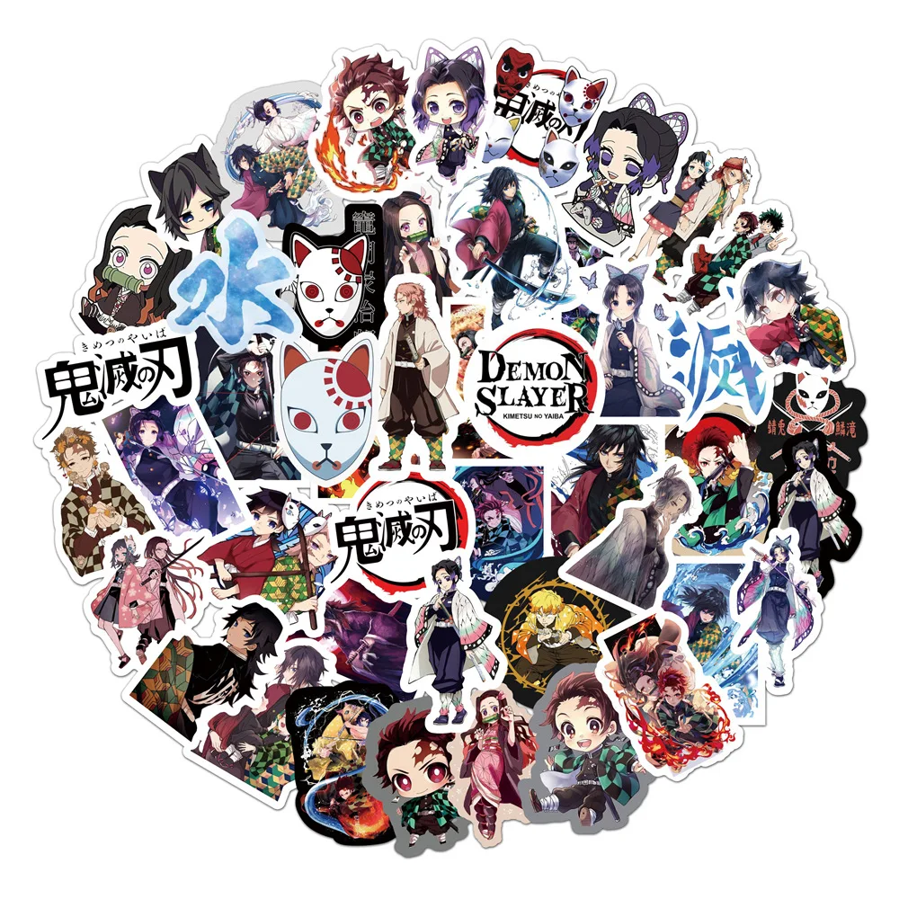 10 / 30 / 50pcs Japanese Animation Ghost Blade Graffiti Sticker Personalized Luggage Waterproof Sticker Wholesale
10 / 30 / 50pcs Japanese Animation Ghost Blade Graffiti Sticker Personalized Luggage Waterproof Sticker Wholesale