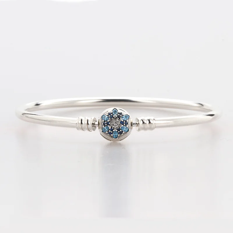 Claudia Real 925 Sterling Silver New Shiny Blue Night Meat Hollow Clasp Bracelet Fit Charms Bracelets Women DIY Jewelry
Claudia Real 925 Sterling Silver New Shiny Blue Night Meat Hollow Clasp Bracelet Fit Charms Bracelets Women DIY Jewelry