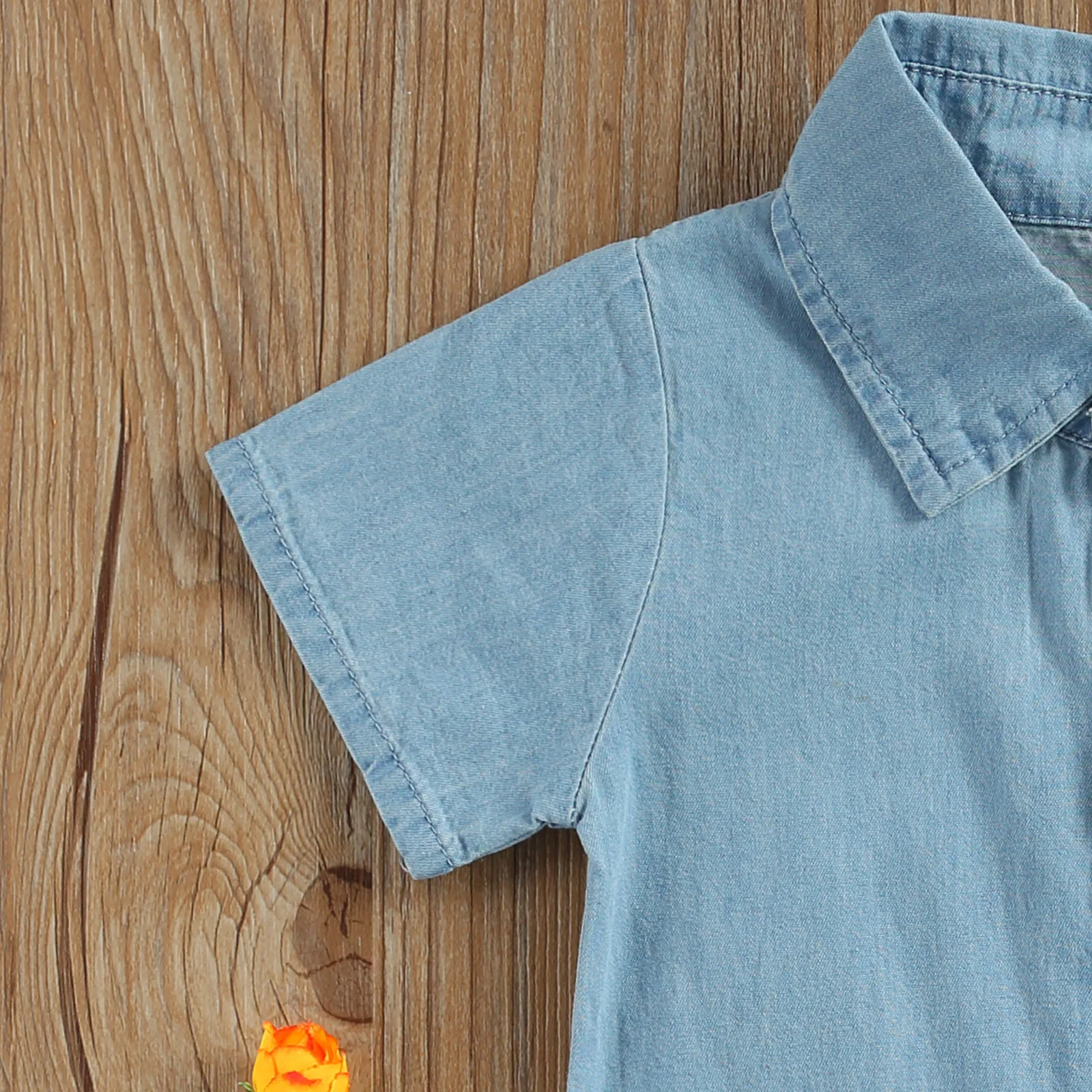 Newborn Baby Short Sleeve/Fly Sleeve Romper Fashion Solid Color Romper for Kids Infant 
Newborn Baby Short Sleeve/Fly Sleeve Romper Fashion Solid Color Romper for Kids Infant