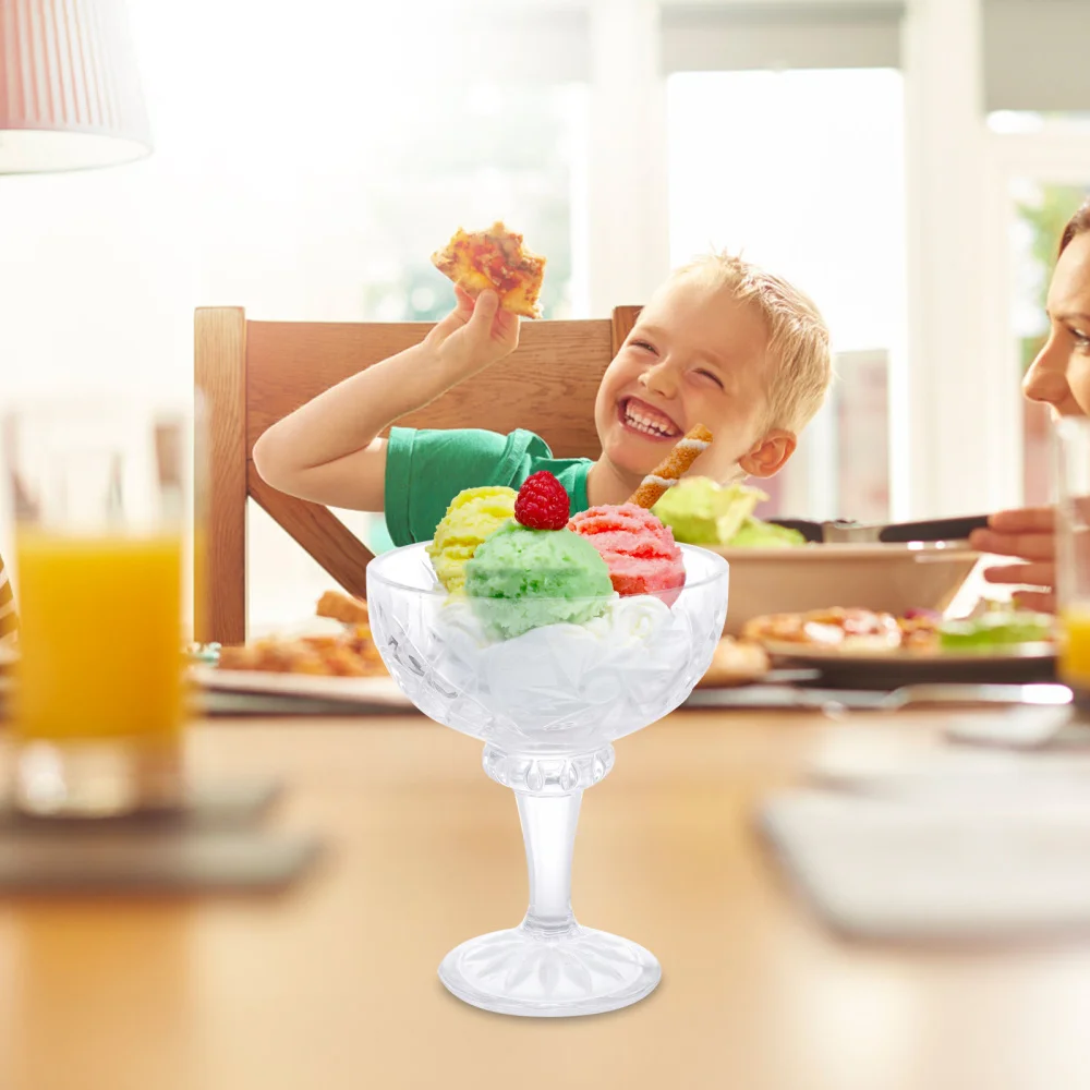 2pcs Dessert Ice Cream Glass Cups Beverage Cups Drinking Transparent Goblets
2pcs Dessert Ice Cream Glass Cups Beverage Cups Drinking Transparent Goblets