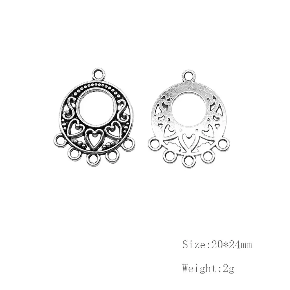 Malzahar 15 Pieces Hollow Heart Earring Connector Jewelry Findings Components Fashion Jewelry Accessories
Malzahar 15 Pieces Hollow Heart Earring Connector Jewelry Findings Components Fashion Jewelry Accessories