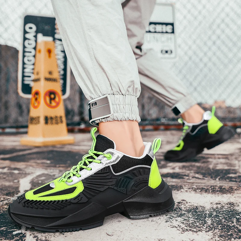 New Men's Walking Shoes Fashion Outdoor Sports Shoes Lightweight Comfortable Thick-soled Shoes men running shoe
New Men's Walking Shoes Fashion Outdoor Sports Shoes Lightweight Comfortable Thick-soled Shoes men running shoe