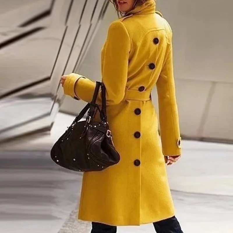 New Fashion Long Trench Coat For Women 2022 Spring Autumn Women's Overcoat Female Single Breasted Trenchcoat Femme
New Fashion Long Trench Coat For Women 2022 Spring Autumn Women's Overcoat Female Single Breasted Trenchcoat Femme
