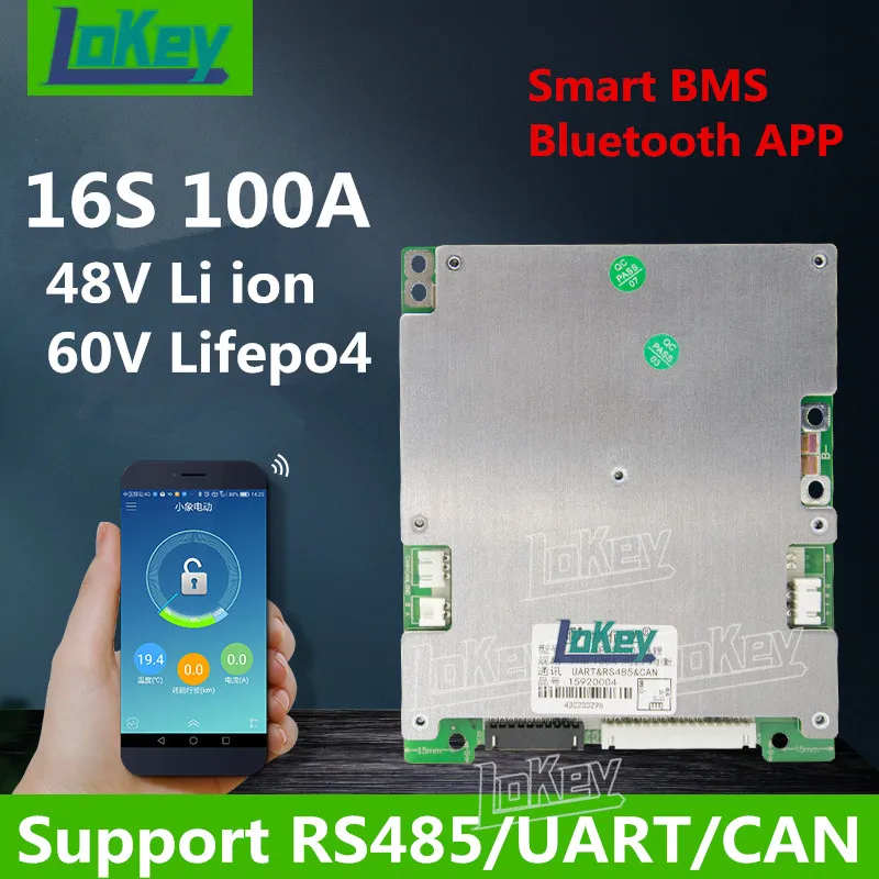 16S 100A BMS 48V lithium Lipo 60V lifepo4 battery protection board with balance lamp for scooter ebike Battery free shipping
16S 100A BMS 48V lithium Lipo 60V lifepo4 battery protection board with balance lamp for scooter ebike Battery free shipping