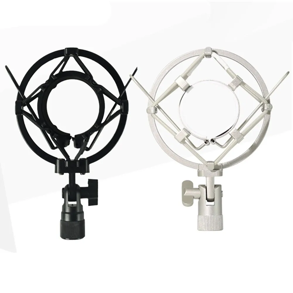 Studio Condenser Microphone Stand Metal Shock Mount Holder For 40-47mm Diameter Radio Broadcasting Studio Recording Demo Tracks
Studio Condenser Microphone Stand Metal Shock Mount Holder For 40-47mm Diameter Radio Broadcasting Studio Recording Demo Tracks