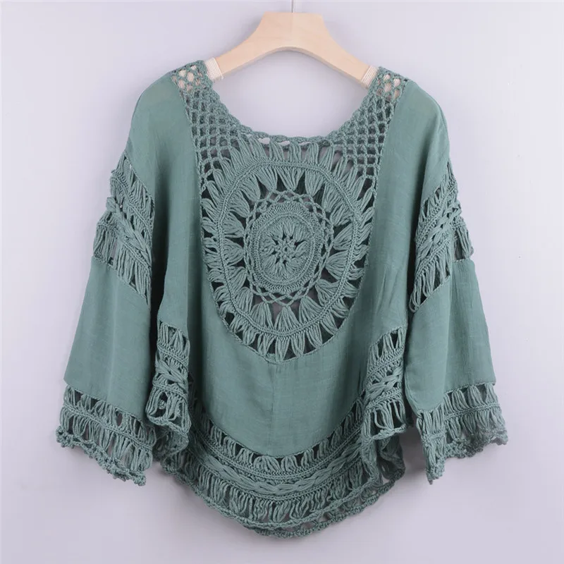 Pareo Women's Beach Dress Summer 2021 Female Tunic with Sleeve Polyester Coverups Summer Bath Outlet Kimono Vocation Cover-up
Pareo Women's Beach Dress Summer 2021 Female Tunic with Sleeve Polyester Coverups Summer Bath Outlet Kimono Vocation Cover-up