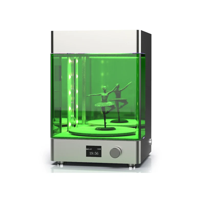 Intelligent UV wavelength LED Rotating Curing Box Chamber For 3D Printer Resin New Desktop 3D Resin UV Rotating Curing Machine 
Intelligent UV wavelength LED Rotating Curing Box Chamber For 3D Printer Resin New Desktop 3D Resin UV Rotating Curing Machine