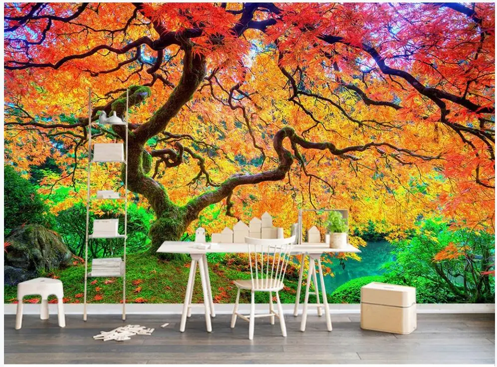 Настенная 3d Роспись на стену на заказ, осенний лес, клен, пейзаж, фон, домашний декор, фотообои для гостиной
Настенная 3d Роспись на стену на заказ, осенний лес, клен, пейзаж, фон, домашний декор, фотообои для гостиной