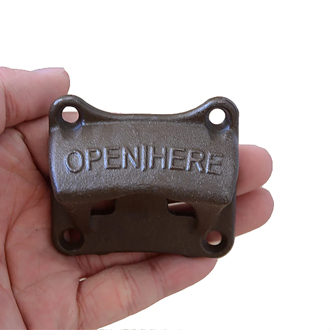 Nice-looking Wall Mounted Opener Unique Wine Beer Soda Glass Bottle Opener Durable Home Kitchen accessories supplies Bar Gift