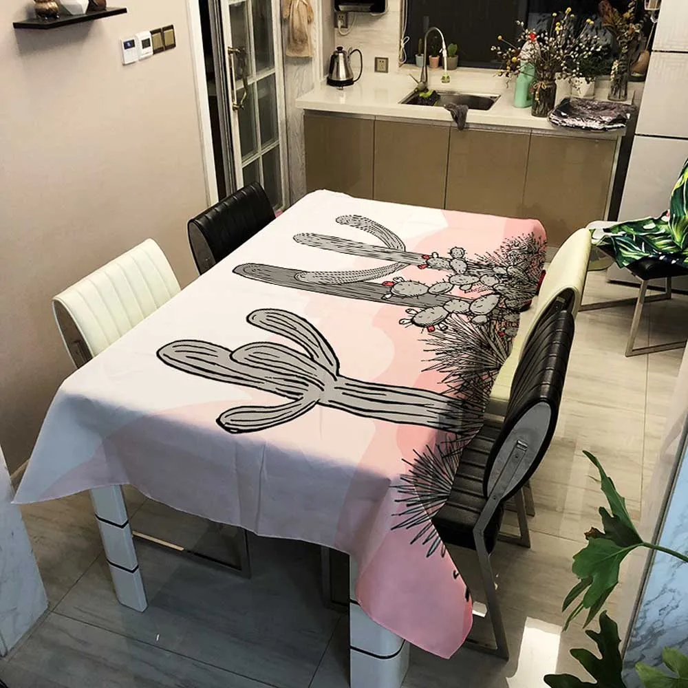 Wateproof Rectangle Cactus Tablecloth Cartoon Table Mat Household Party Coffee Tablecloths Decoration Cover Table Cloth
Wateproof Rectangle Cactus Tablecloth Cartoon Table Mat Household Party Coffee Tablecloths Decoration Cover Table Cloth