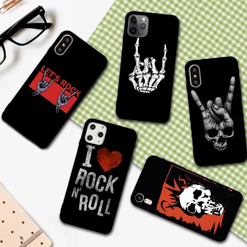 YNDFCNB Rock Roll Skull Phone Case for iPhone 11 12 13 mini pro XS MAX 8 7 6 6S Plus X 5S SE 2020 XR cover
YNDFCNB Rock Roll Skull Phone Case for iPhone 11 12 13 mini pro XS MAX 8 7 6 6S Plus X 5S SE 2020 XR cover