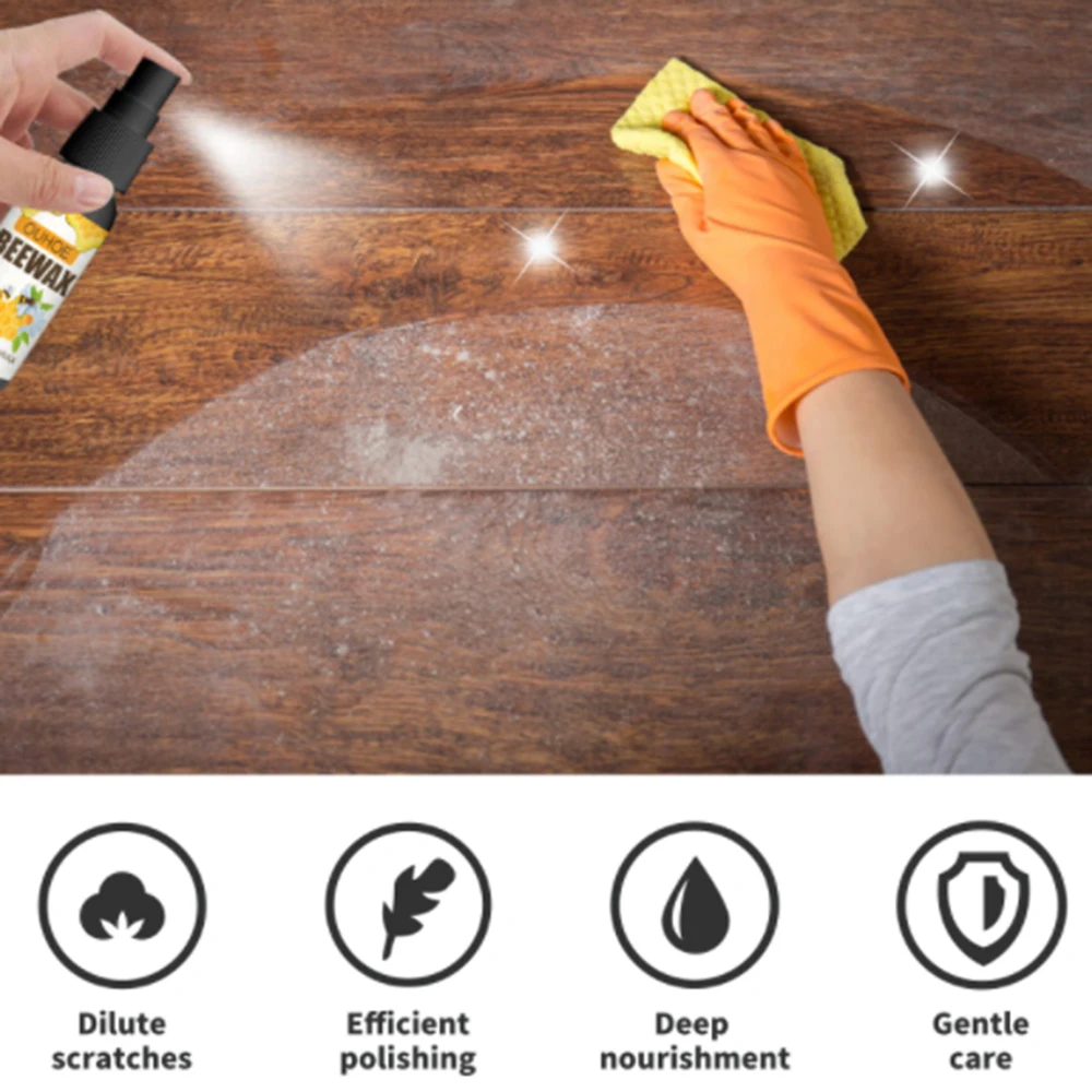 Beeswax Wood Care Polishing Spray Wood Beewax Spray Furniture Care Protect Beeswax Waterproof Polish Wax1
Beeswax Wood Care Polishing Spray Wood Beewax Spray Furniture Care Protect Beeswax Waterproof Polish Wax1