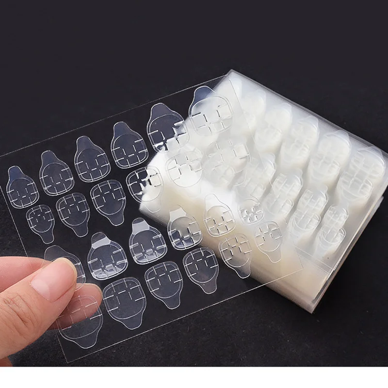 Sheets Nail Glue For Fake Nail Tips Transparent Double Sided Self Adhesive Stickers Jelly Waterproof DIY False Nails Glue
Sheets Nail Glue For Fake Nail Tips Transparent Double Sided Self Adhesive Stickers Jelly Waterproof DIY False Nails Glue