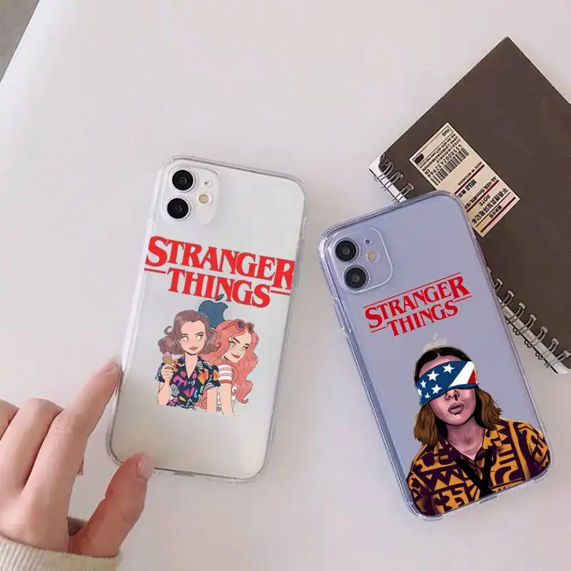 Stranger things Phone Case For iphone 13 12 11 mini x xs xr pro max 8 7 6s 6 plus Transparent soft
Stranger things Phone Case For iphone 13 12 11 mini x xs xr pro max 8 7 6s 6 plus Transparent soft