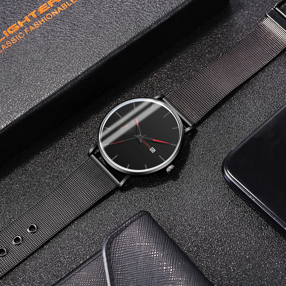 Business Watch Men Auto Date Men's Watch Rose Gold Top Brand Luxury 2020 Mesh Strap Watches For Men Fashion erkek kol saati
Business Watch Men Auto Date Men's Watch Rose Gold Top Brand Luxury 2020 Mesh Strap Watches For Men Fashion erkek kol saati