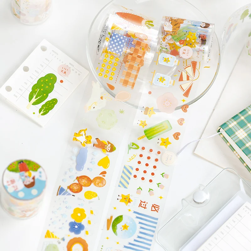 8PCS/LOT chunribu Park series decorative PET tape 
8PCS/LOT chunribu Park series decorative PET tape