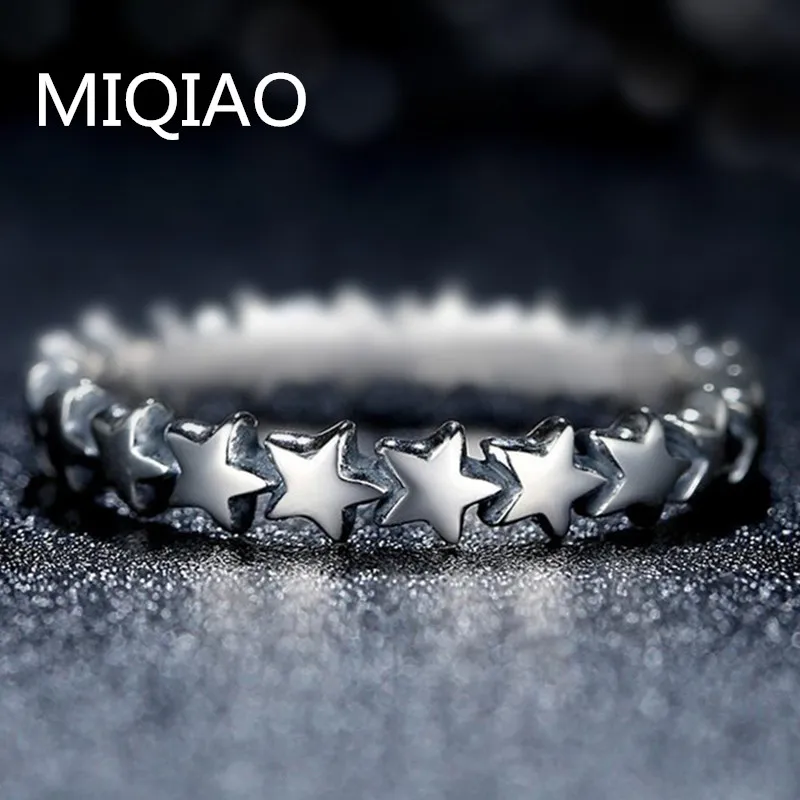 Ring new simple Pentagram star ring fashion women's jewelry copper silver plated birthday jewelry gift to E ring
Ring new simple Pentagram star ring fashion women's jewelry copper silver plated birthday jewelry gift to E ring