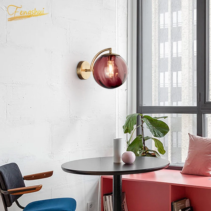 Nordic LED Stained Glass Wall Lamp Lighting Modern Metal Attic Wall Lights Bedside Bedroom Corridor Aisle Decorative Wall Lamps
Nordic LED Stained Glass Wall Lamp Lighting Modern Metal Attic Wall Lights Bedside Bedroom Corridor Aisle Decorative Wall Lamps