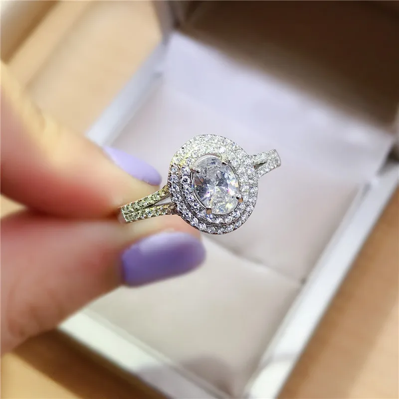 ANZIW Fashion 925 Sterling Silver Halo Round Rings Wedding Engagement Bridal Rings For Women Party Lover Rings Jewelry Gifts
ANZIW Fashion 925 Sterling Silver Halo Round Rings Wedding Engagement Bridal Rings For Women Party Lover Rings Jewelry Gifts