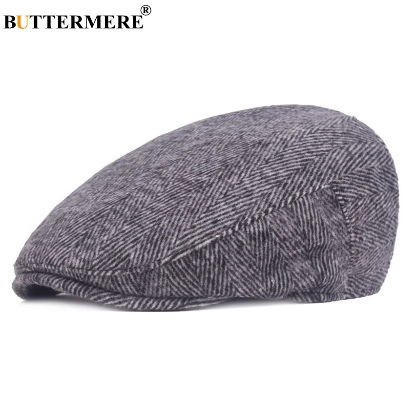 BUTTERMERE Grey Beret Cap Striped Herringbone Flat Cap Beret Hat For Men British Style Gatsby Hats And Caps New Fashion
BUTTERMERE Grey Beret Cap Striped Herringbone Flat Cap Beret Hat For Men British Style Gatsby Hats And Caps New Fashion