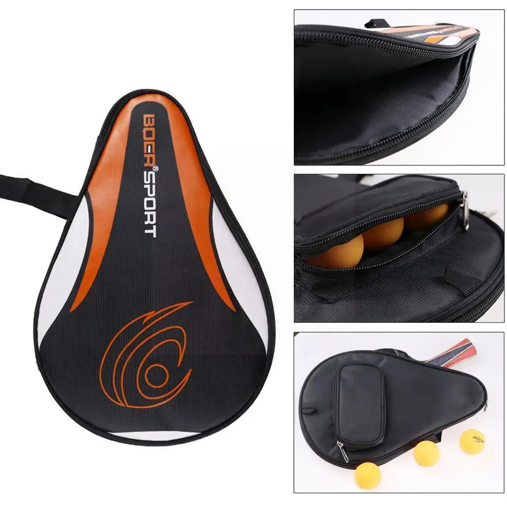 Pingpong Case Sport Table Tennis Racket Bag Portable Waterproof Training Professional Protective Zipper Accessories Equipme T9X8 
Pingpong Case Sport Table Tennis Racket Bag Portable Waterproof Training Professional Protective Zipper Accessories Equipme T9X8